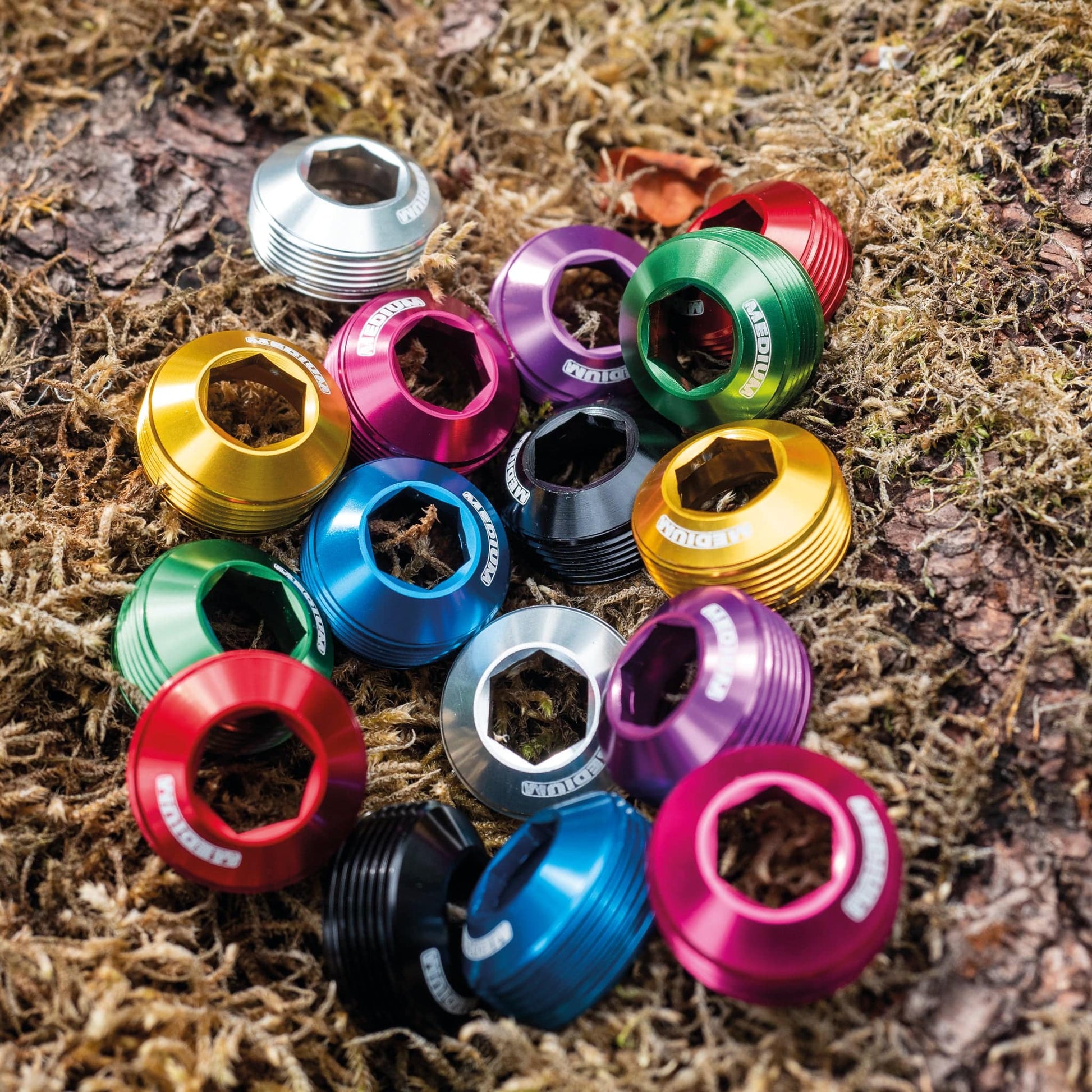 Alloy Cup Crank Bolts Set