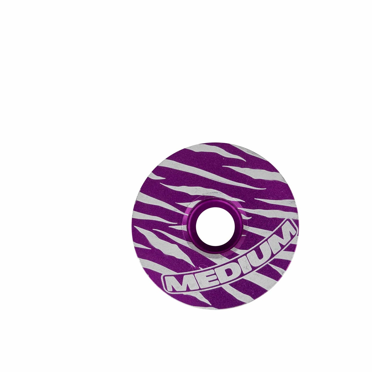 Tiger Striped Alloy Headset Top Cap (for 1" 1/8)