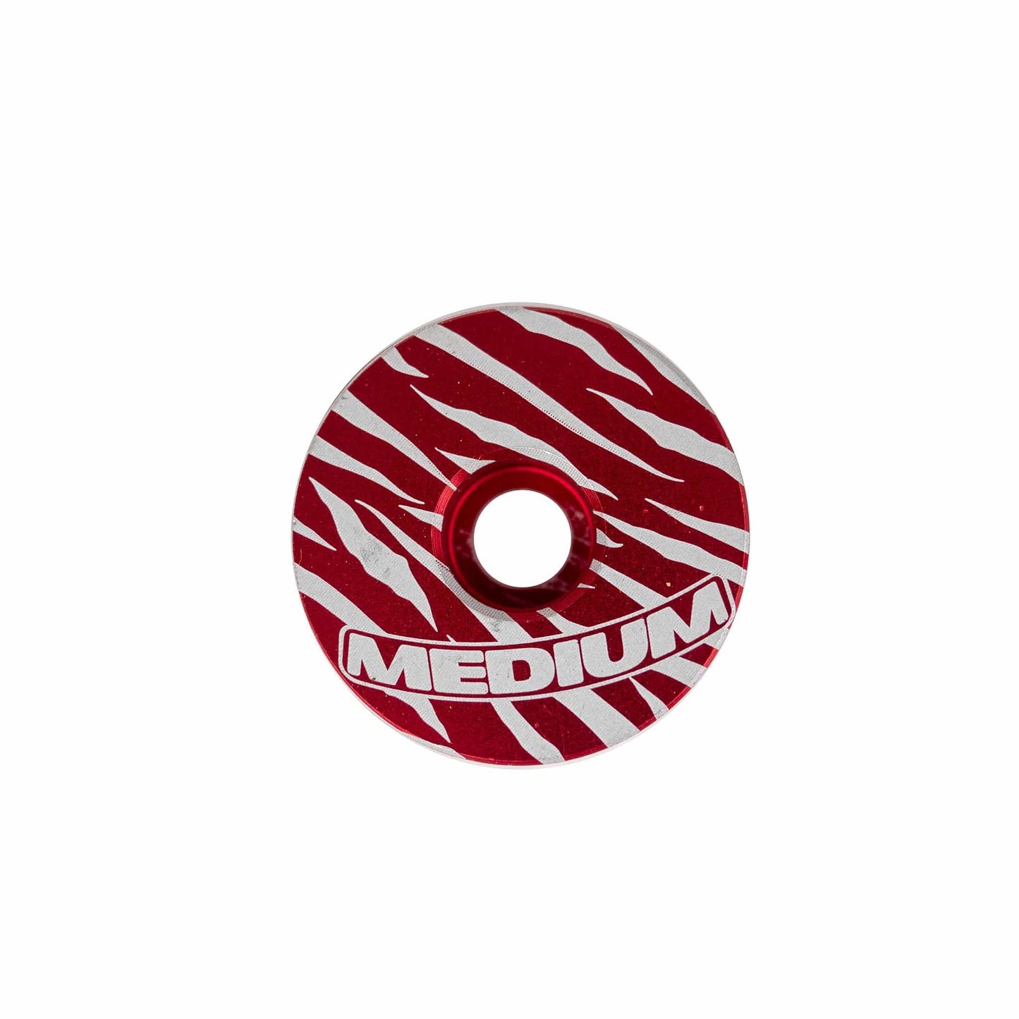 Tiger Striped Alloy Headset Top Cap (for 1" 1/8)