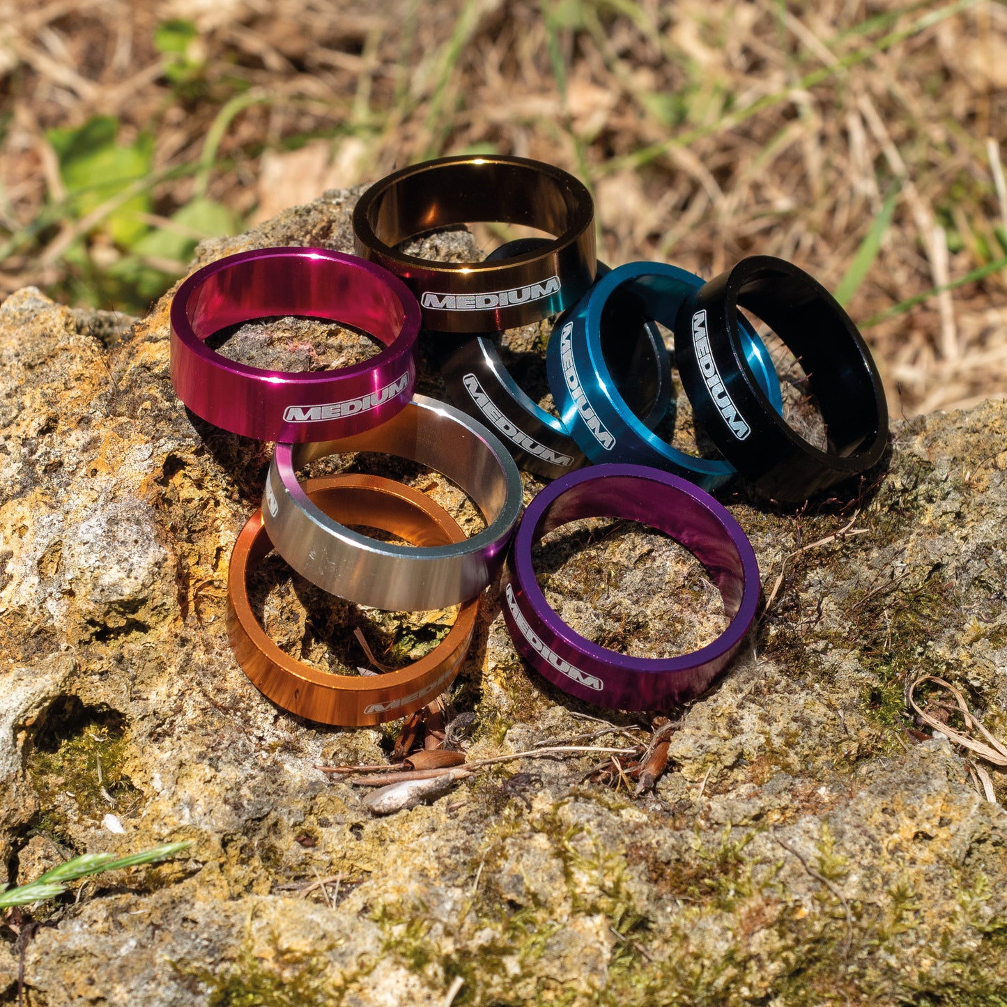 1-1/8" Headset Spacers — Pack of 2