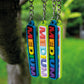 Medium rubber keychain